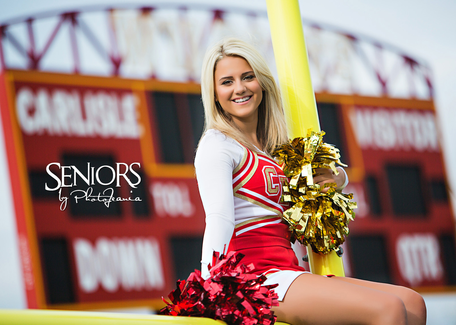 Cheerleading Senior Pictures - Seniors by Photojeania
